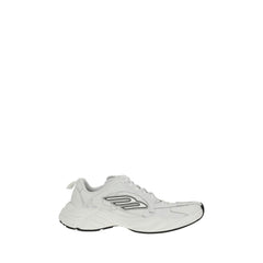 White Calf Leather Bos Taurus Athletic Sneakers