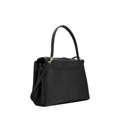 Black Calf Leather Bos Taurus Shoulder Bag