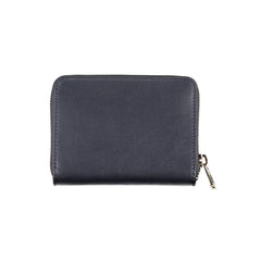 Blu Poliuretano Women Wallet
