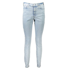 Azzurro Cotton Women Jeans