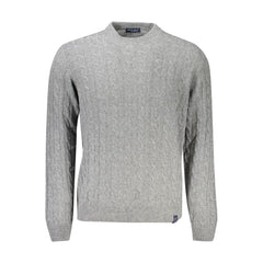 Gray Wool Men's Sweater