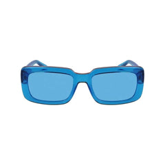 Blue Injected Sunglasses