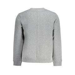 Grigio Polyester Men Sweatshirt