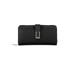 Nero Polyurethane Women Wallet