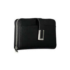 Nero Polyurethane Women Wallet