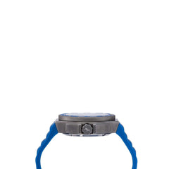 ساعة رياضية زرقاء صناعية