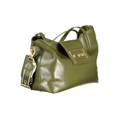 Verde Poliuretano Women Handbag