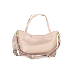Rosa Polyurethane Women Handbag