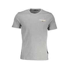 Brown Cotton Men T-Shirt