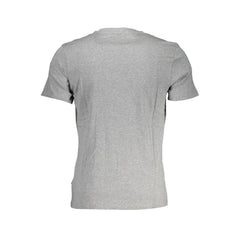 Brown Cotton Men T-Shirt