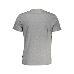 Brown Cotton Men T-Shirt