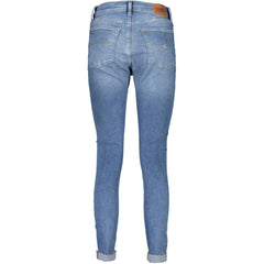Azzurro Cotton Women's Skinny Jeans
