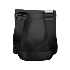 Black Polyester Men's Shoulder Bag