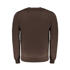 Marrone Wool Men Sweater