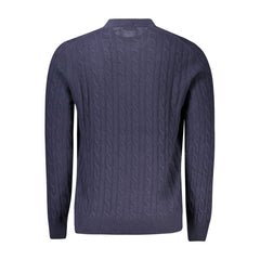 Black Wool Men Sweater