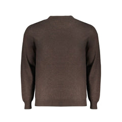 Marrone Wool Men Sweater