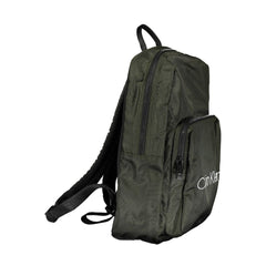 Verde Polyester Men Backpack
