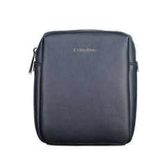 Blu Poliestere Uomo Shoulder Bag