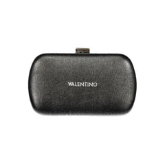 Black Polyurethane Women Handbag