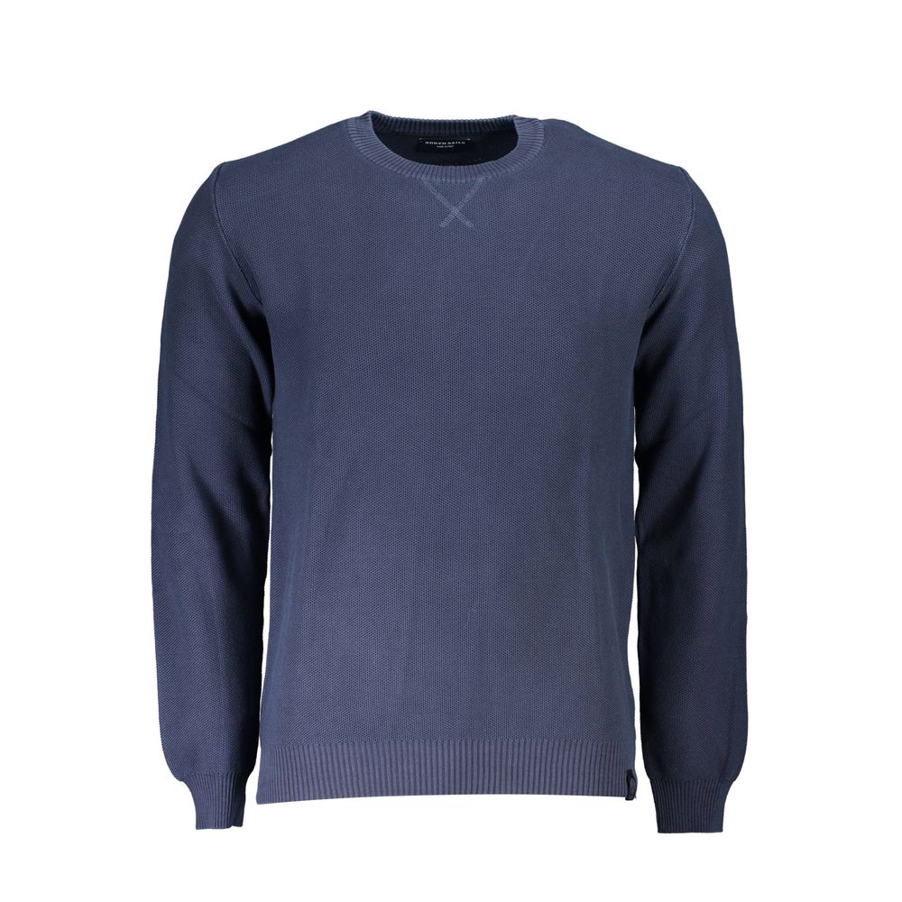 Blue Organic Cotton Men's Sweater