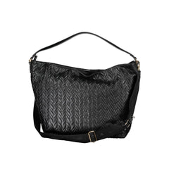 Bianco Polyurethane Women Handbag
