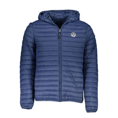 Blu Poliammide Man Jacket
