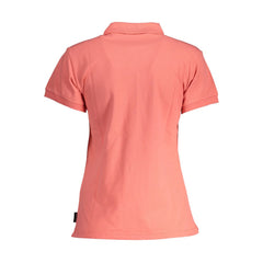 Pink Organic Cotton Women Polo