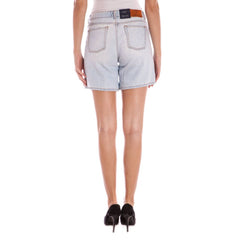 Blue Cotton Women Jeans