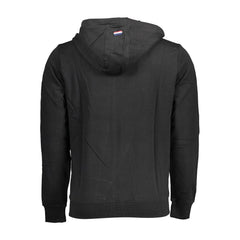 Black Cotton Men's Hoodie