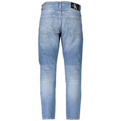 Blu Cotton Mens Jeans