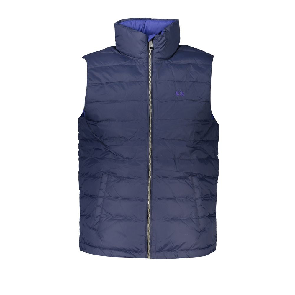 Blu Poliammide Men Vest