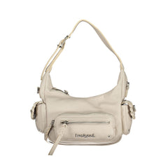 Bianco Poliuretano Women Handbag
