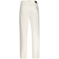 White Cotton Women's Jeans