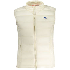White Polyamide Women's Jacket
