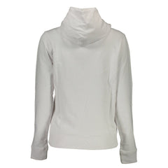 Bianco Cotton Women Hoodie