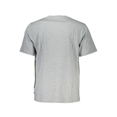 Brown Cotton Men's T-Shirt