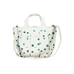"Bianco Poliuretano Woman Handbag"