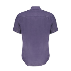 Blu Linen Men's Shirt