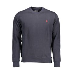 Blu Cotton Men Sweatshirt