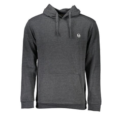Grigio Cotton Men Sweatshirt