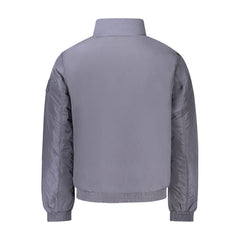 Blue Polyamide Men's Jacket