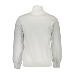 White Cotton Men Sweatshirt