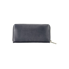 Blue Leather Women's Wallet