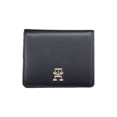 Blu Poliuretano Women Wallet