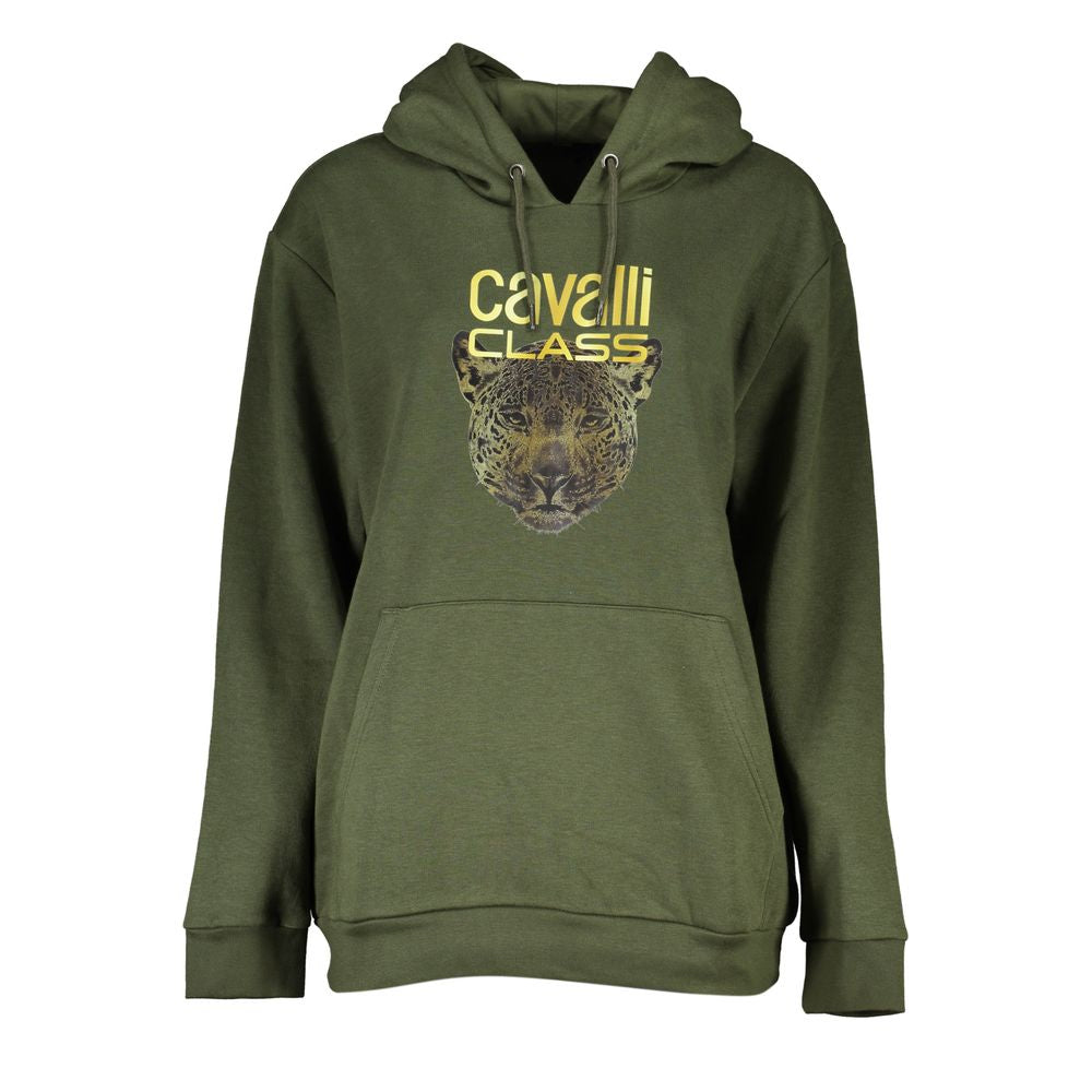 Verde Polyester Woman Sweatshirt