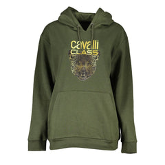 Verde Polyester Woman Sweatshirt