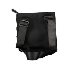 Black Polyester Men's Shoulder Bag
