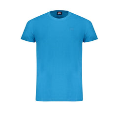 Blu Cotton Men T-Shirt