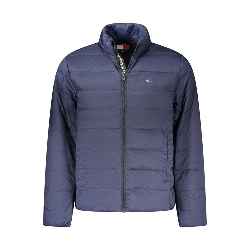 Blu Poliammide Men's Jacket