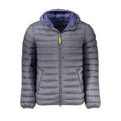 Grigio Poliammide Men's Jacket